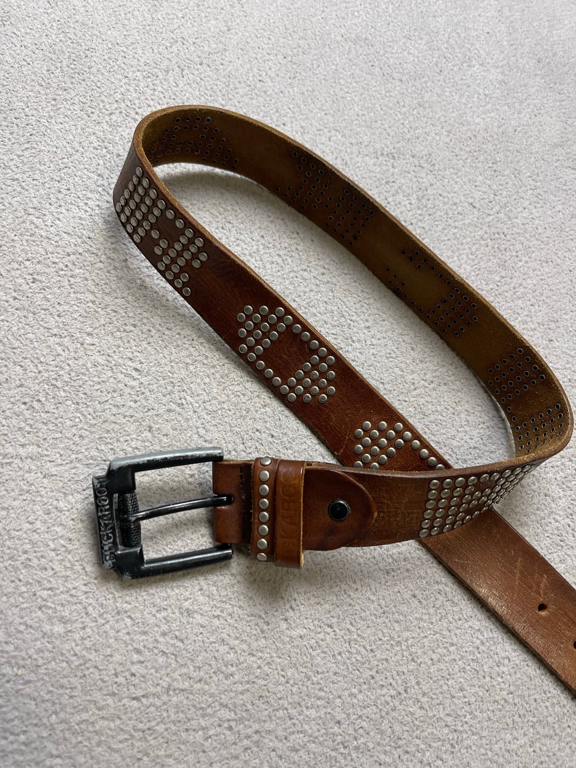 버커루 소가죽벨트- 빈티지벨트 상품이미지1
