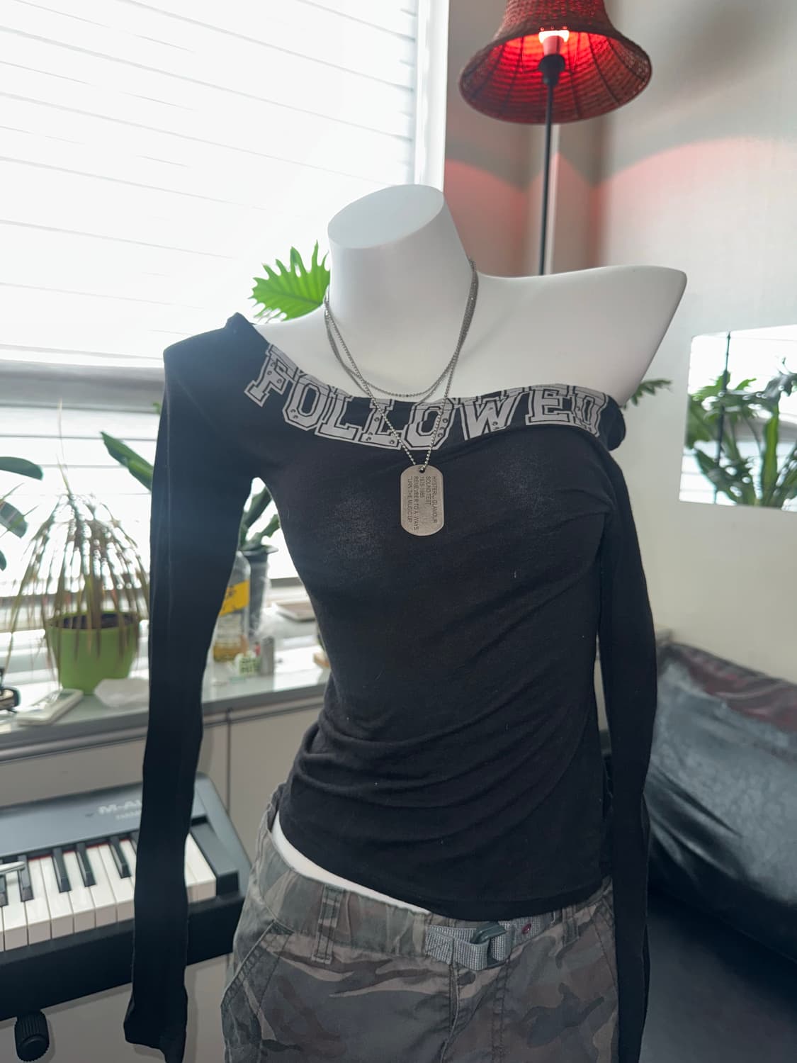Followed Stone Top (Black) 상품이미지4