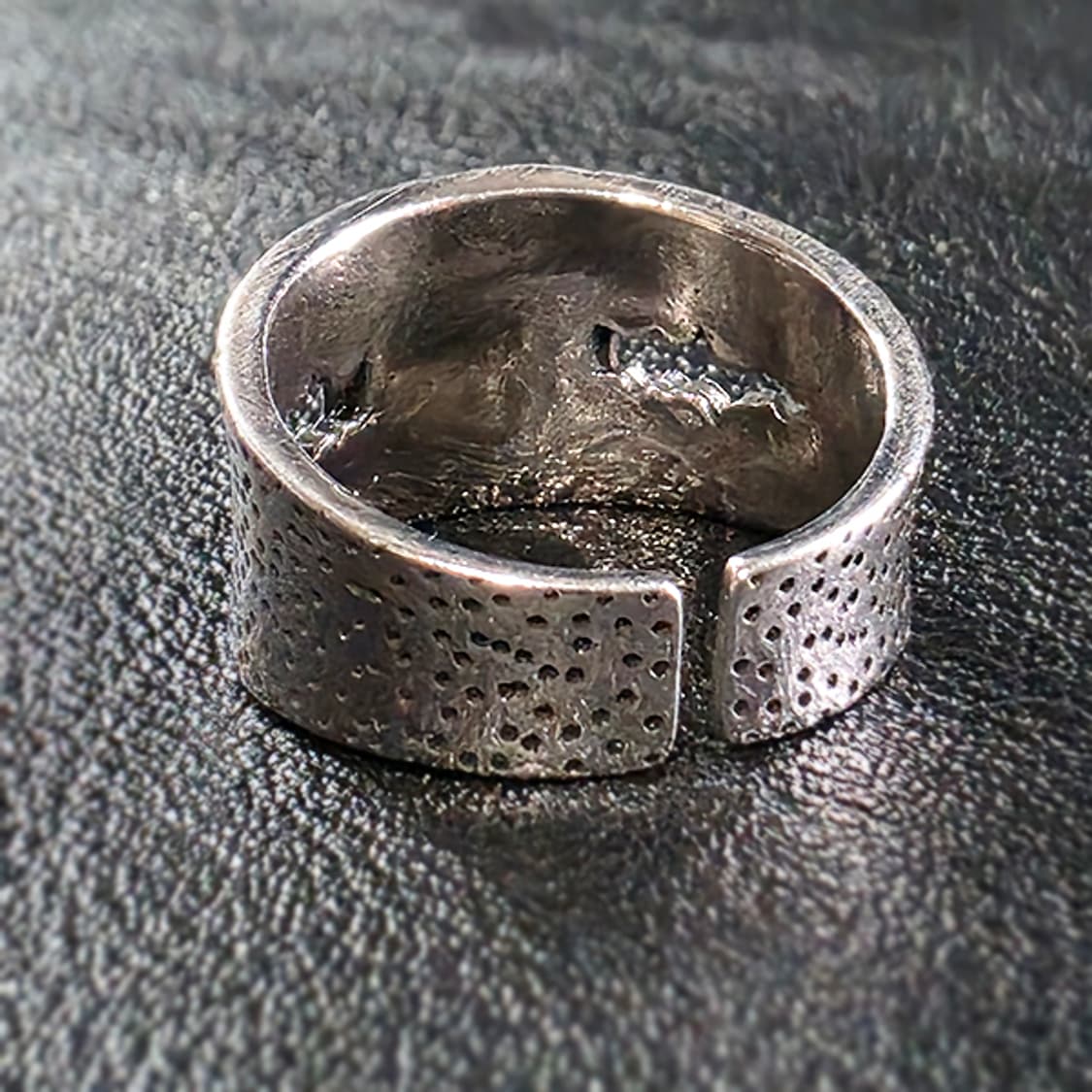 Heka 실버 남자 엔틱 빈티지 명품 고딕 일루미나티 호루스의눈 반지 상품이미지4