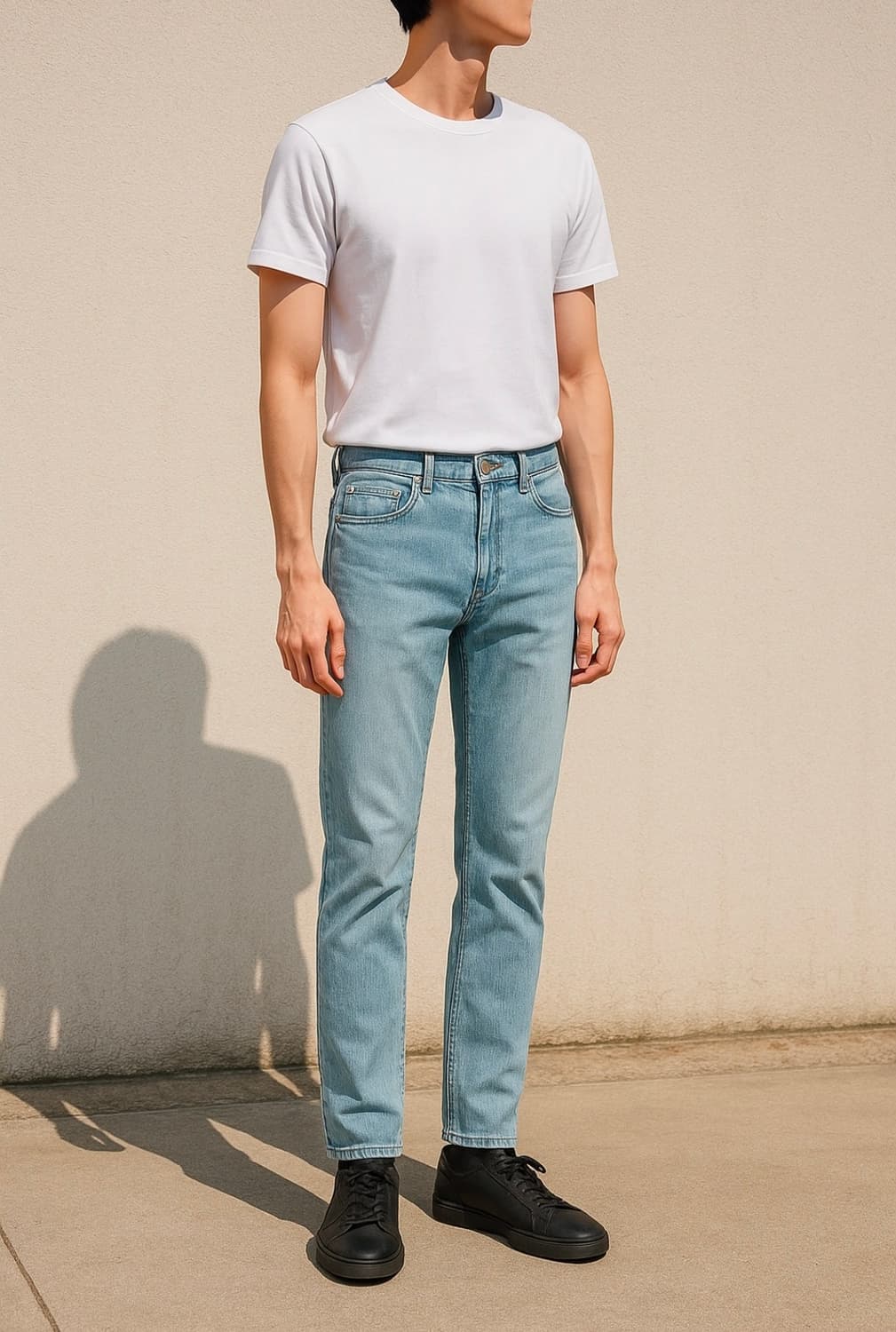 andar 안다르 연청 데님 청바지_31 상품이미지1