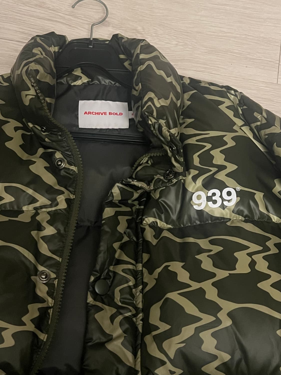 아카이브볼드 카모 푸퍼 덕다운패딩 상품이미지1