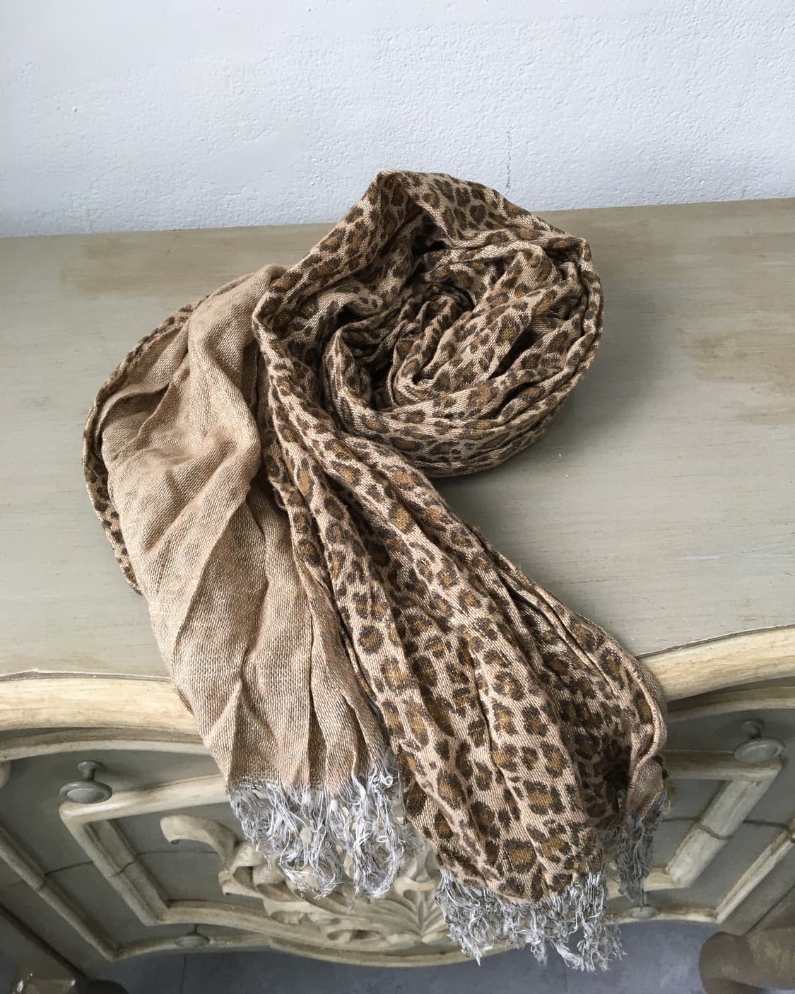 leopard pattern muffler 상품이미지1