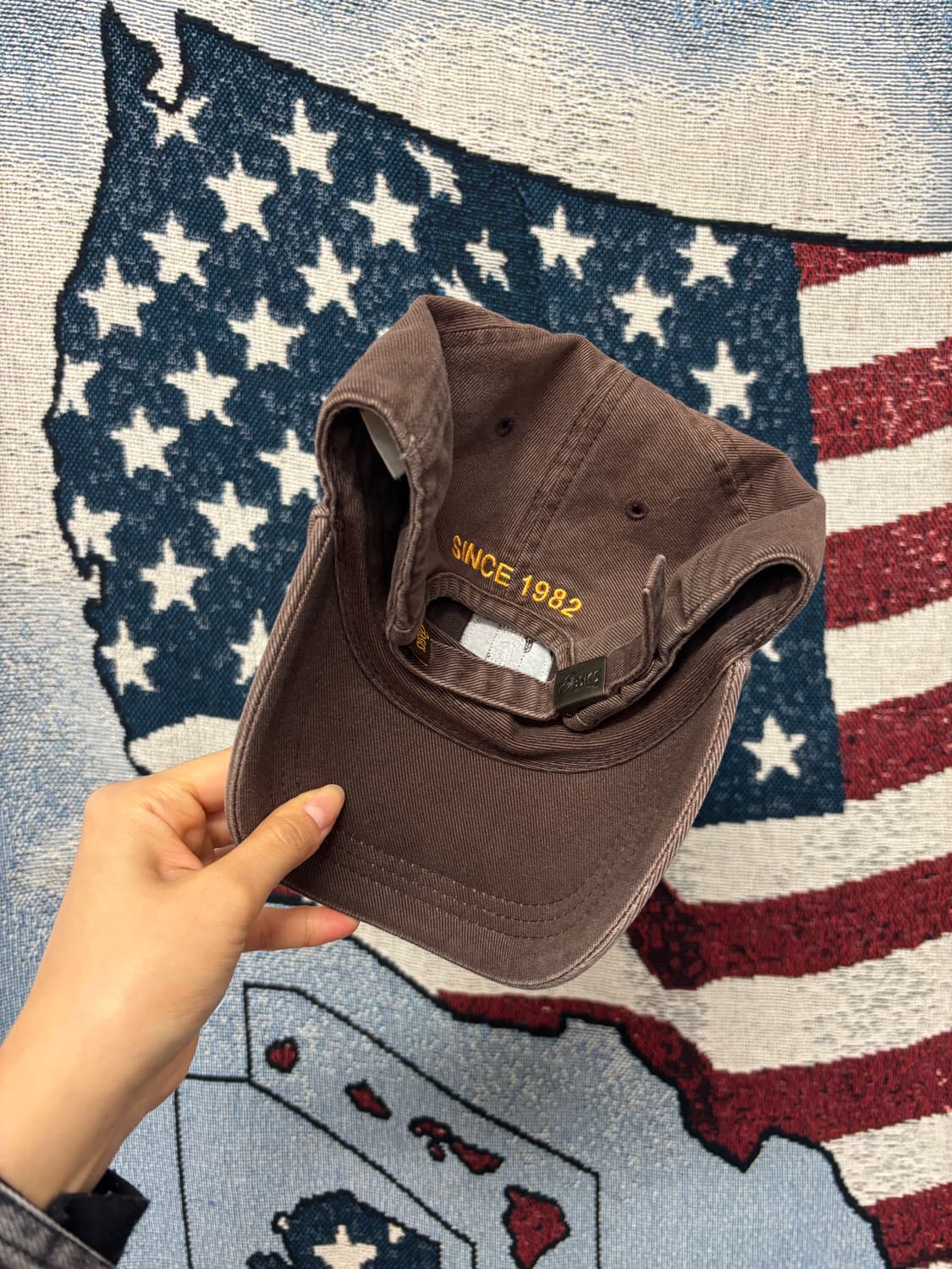 아식스 빈티지 볼캡 상품이미지5