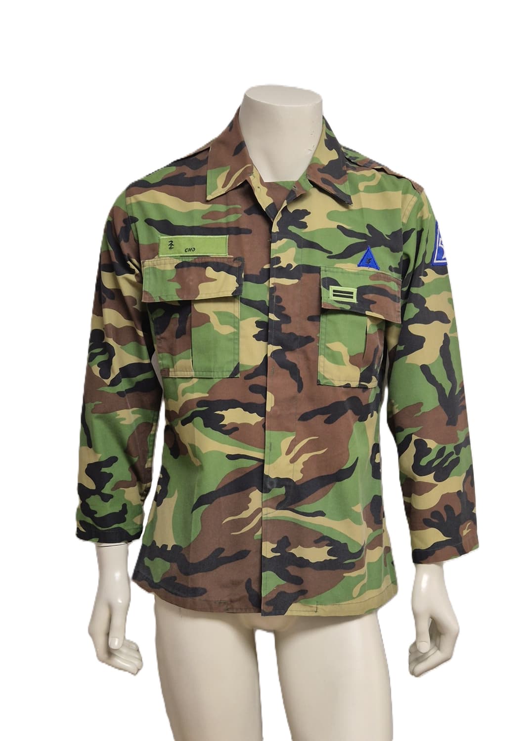 육군 구형 53사단 일병 후기형 동계 전투복 상의 자켓 (M) 상품이미지1