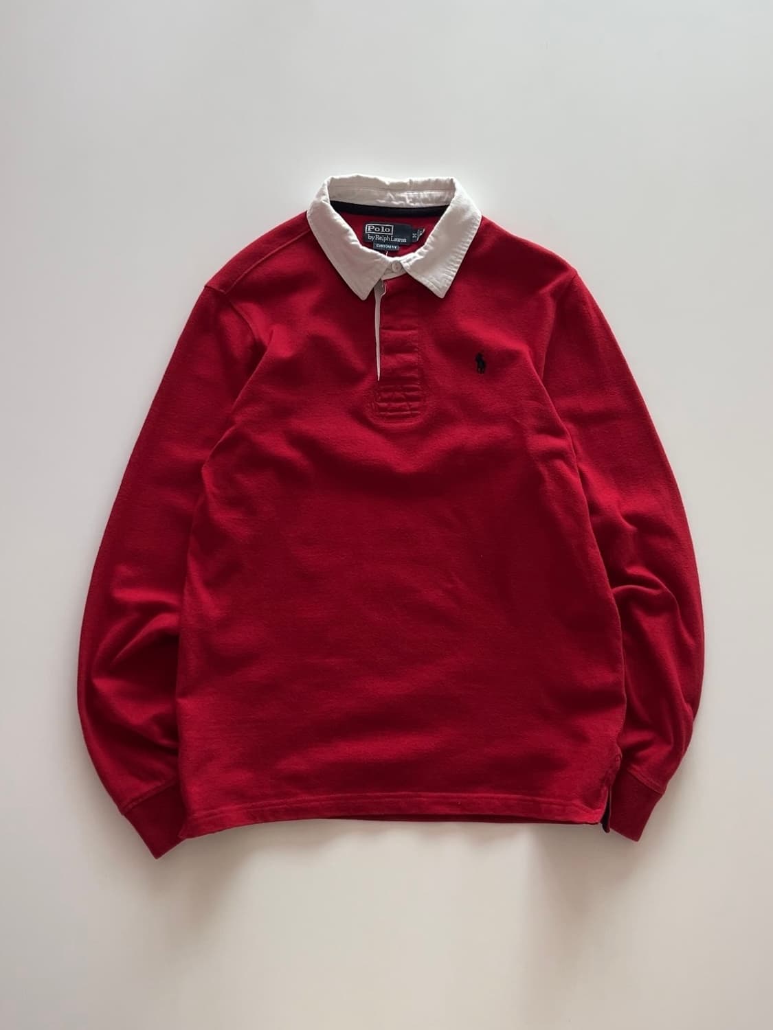 폴로 랄프로렌 레드 럭비티 M 상품이미지1