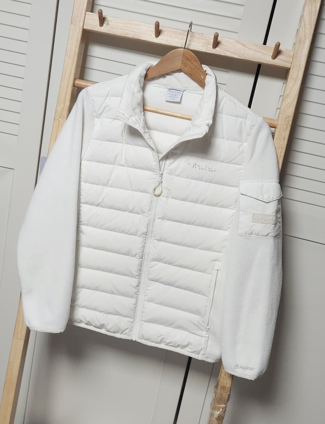 디스커버리 경량 패딩 집업 자켓 상품이미지4