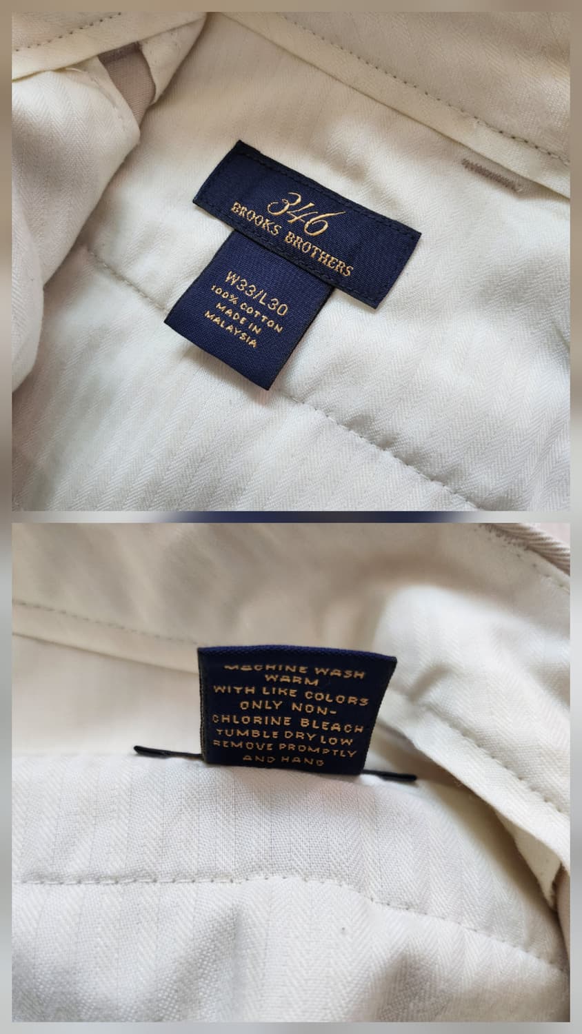 브룩스브라더스 치노팬츠 (33/30 상품이미지9