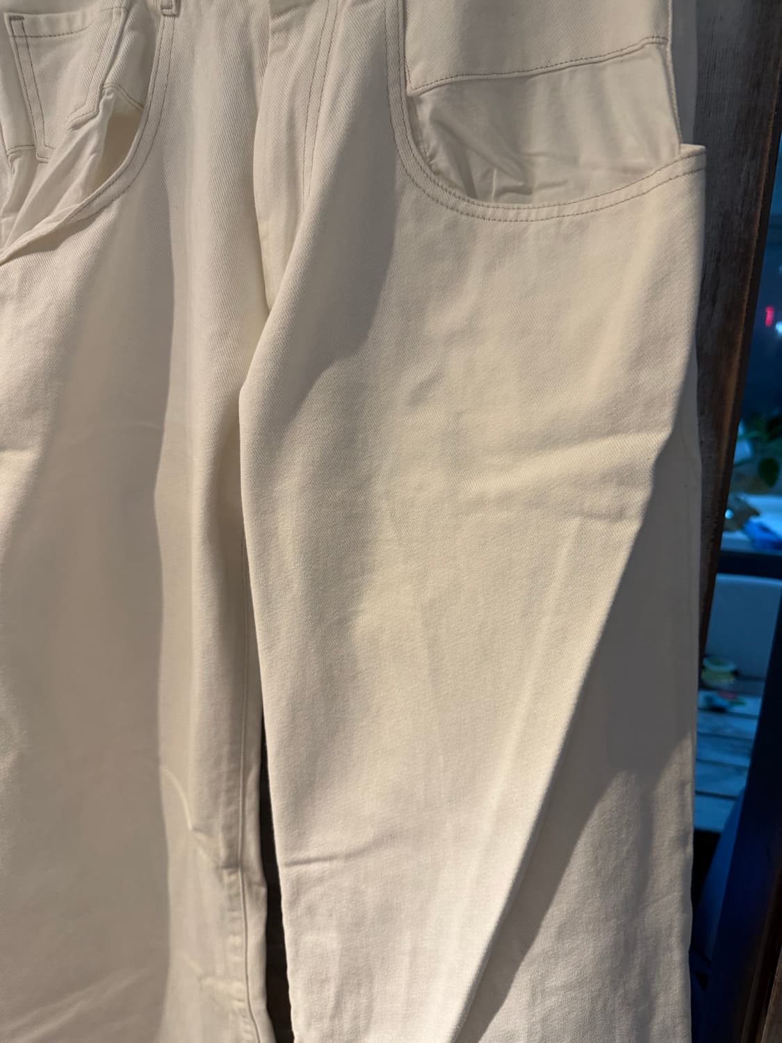 마르지엘라 콘트라스트 화이트 데님 상품이미지9