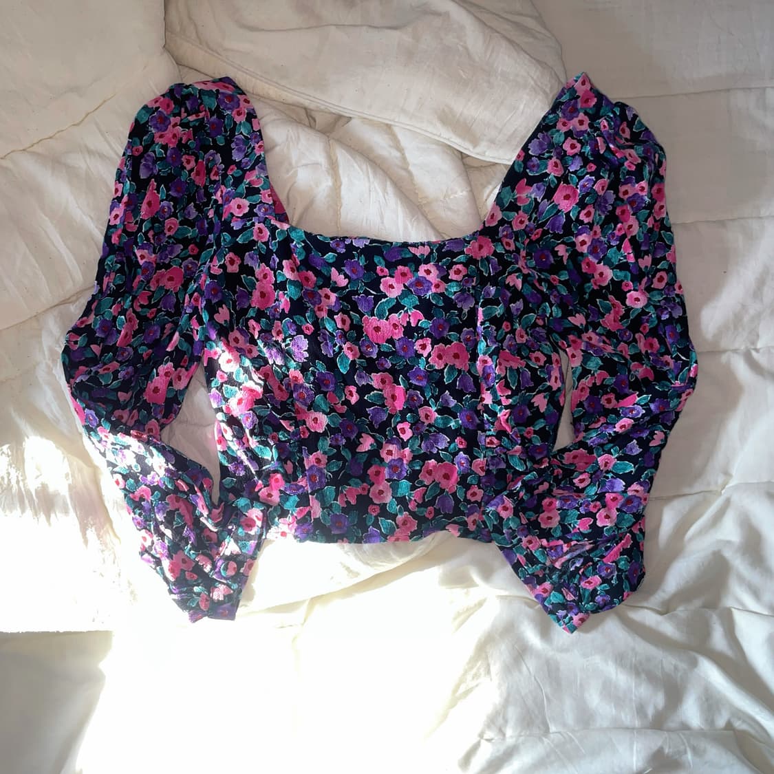 Zara 자라 블라우스 플라워 블라우스 상품이미지1