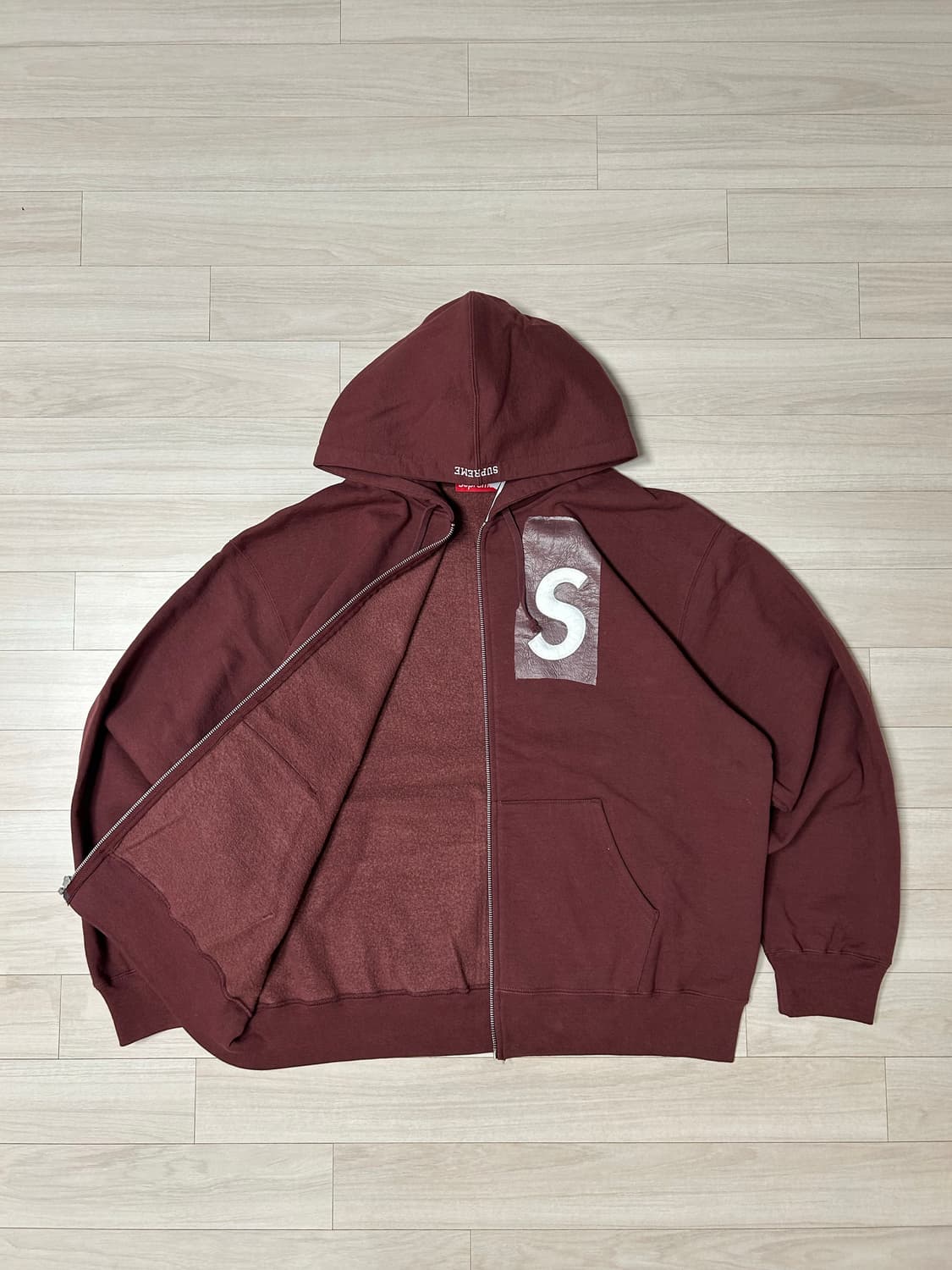 (XL) 슈프림 s로고 후드 집업 -24fw 상품이미지2