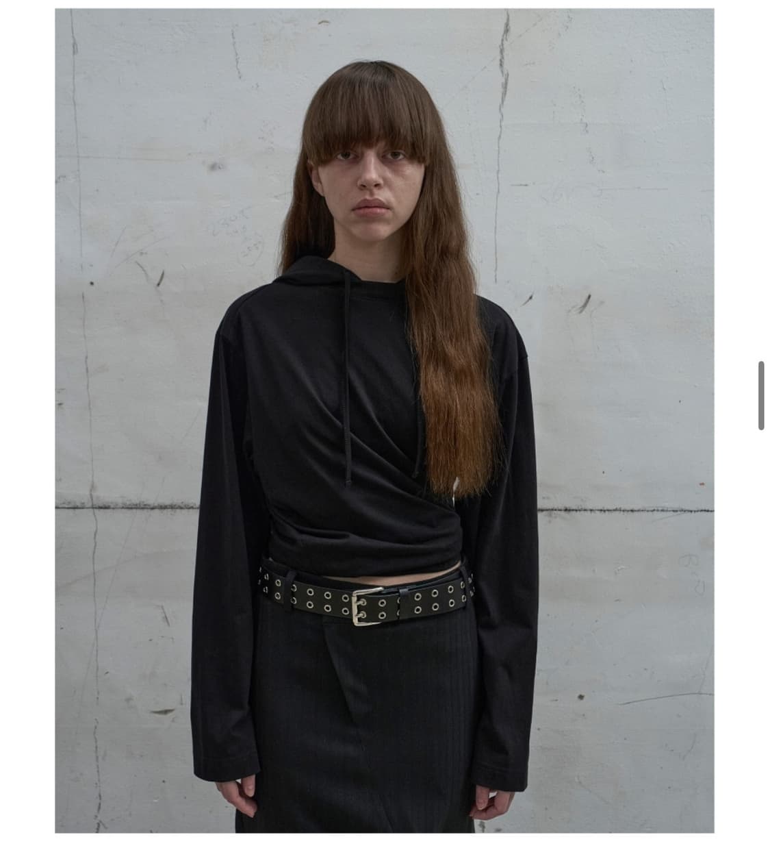 lcdc TWISTED HOODIE (BLACK) ss size 상품이미지2