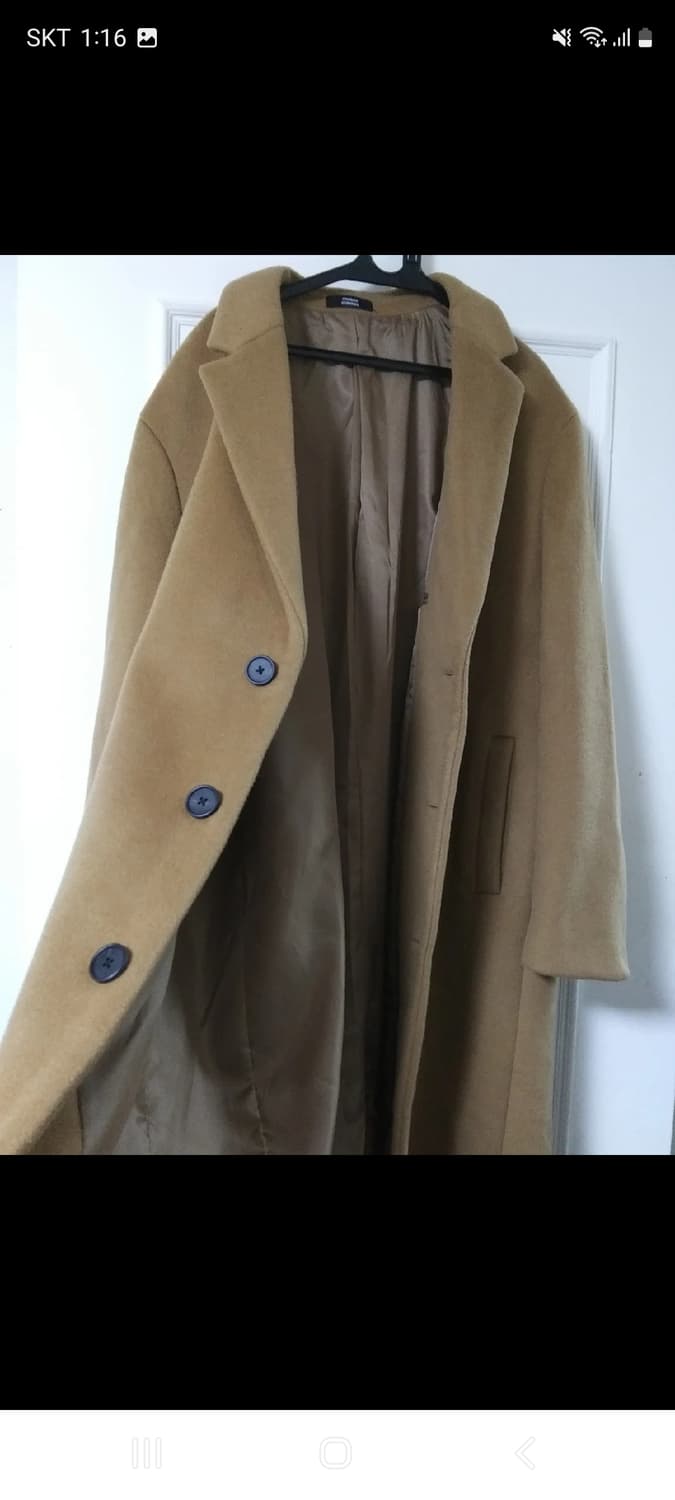 무신사스탠다드 롱코트 2XL 상품이미지5