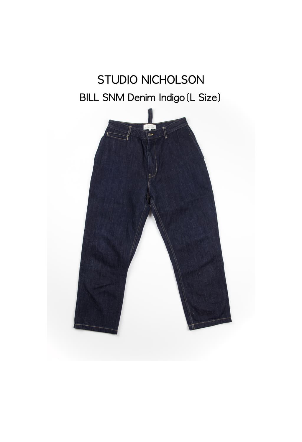 Studio nicholson 빌 SNM 데님 상품이미지1