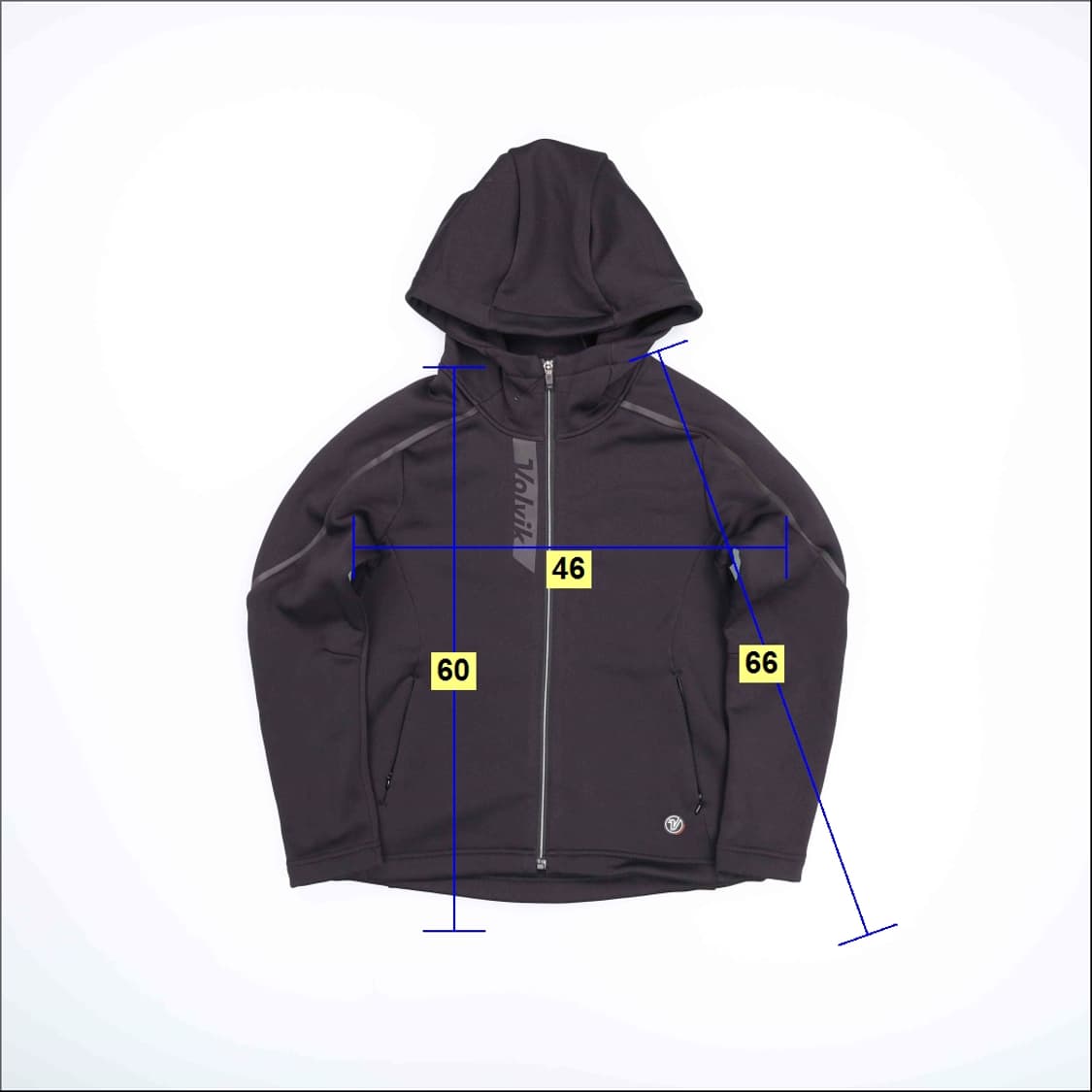 95 볼빅 골프 여성 플리스 기모 스판 후드집업 자켓 4208 상품이미지8