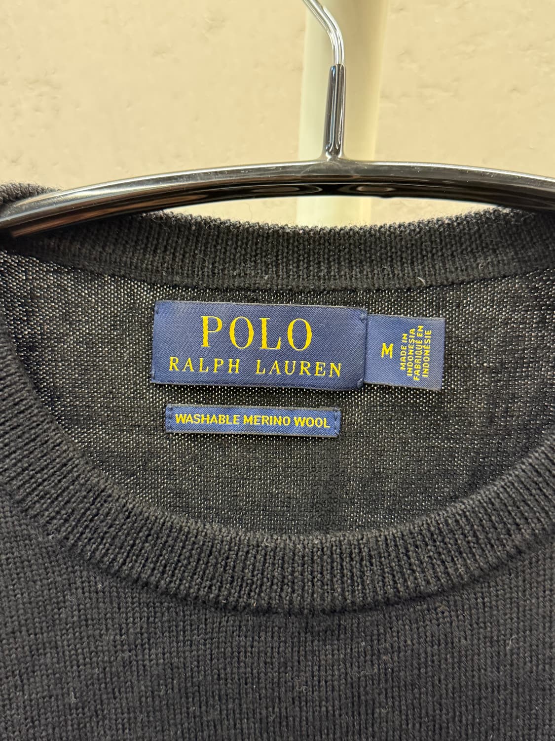 폴로 랄프로렌 블랙 니트 M 상품이미지9