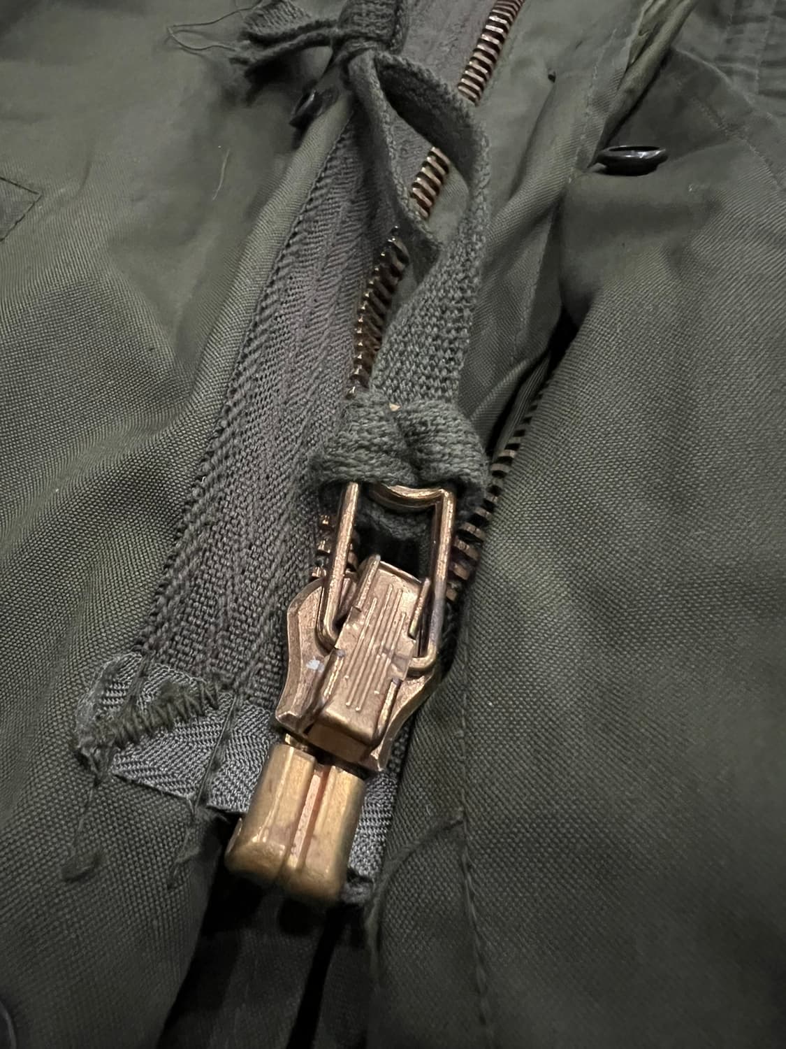 (XL) M65 피쉬테일 오리지널 개파카 풀셋 데드스탁 상품이미지6