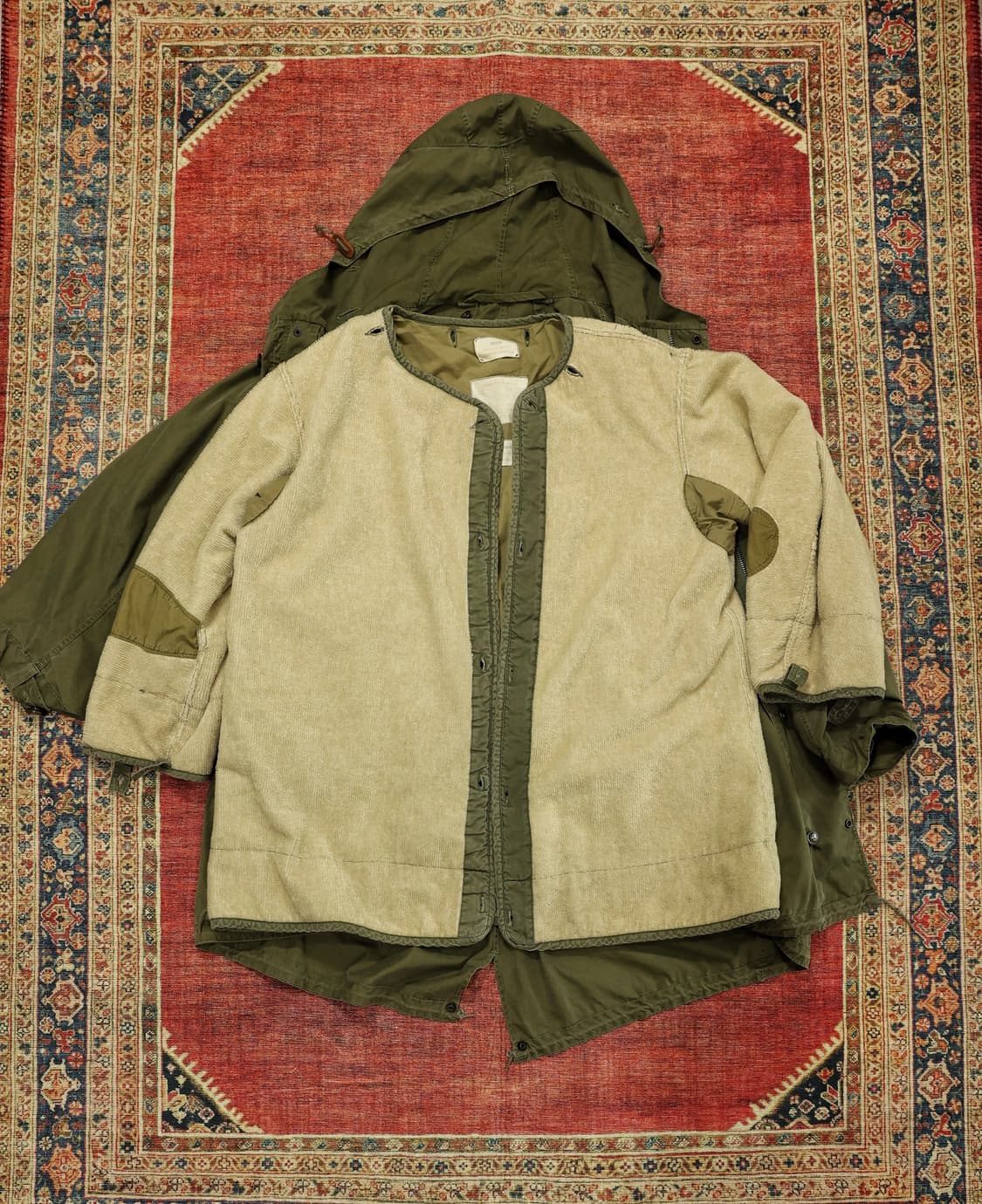 50s 빈티지 밀리터리 m51 파카 판매 상품이미지6