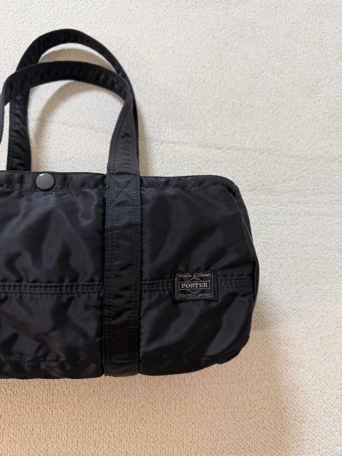 PORTER 포터 탱커 더플백 L 블랙 보스턴백 상품이미지3