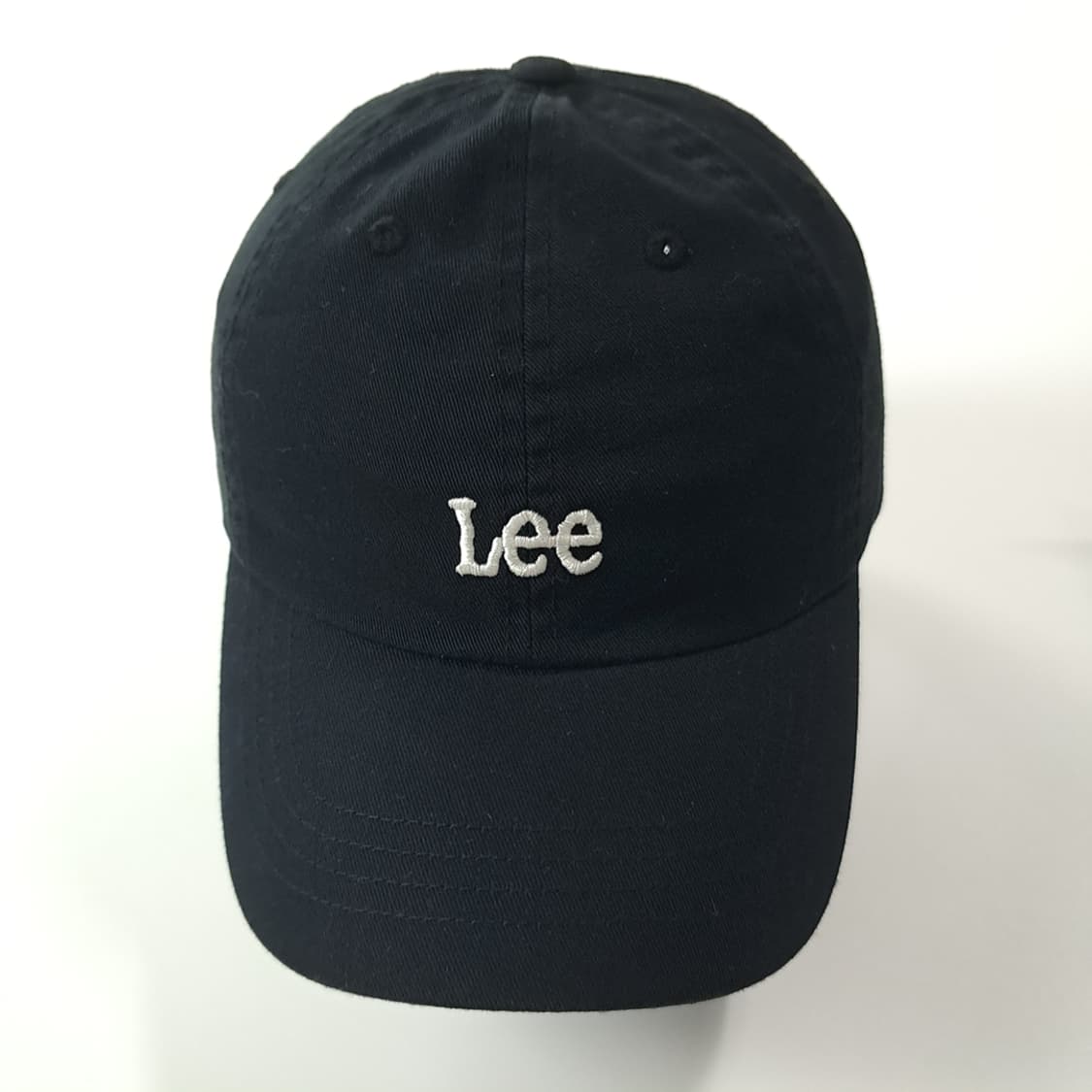 CK963 리 LEE 스몰로고 블랙 볼캡 모자 상품이미지3