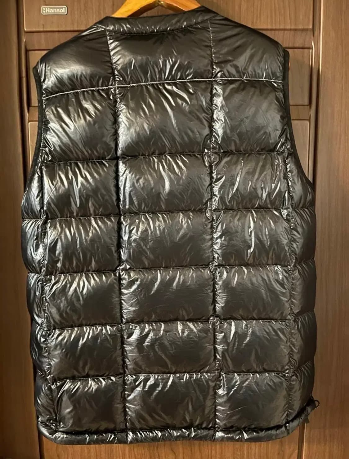 앤드원더 다이아몬드 퀼팅 패딩 베스트 블랙 XL(구성품 보유 새상품) 상품이미지2