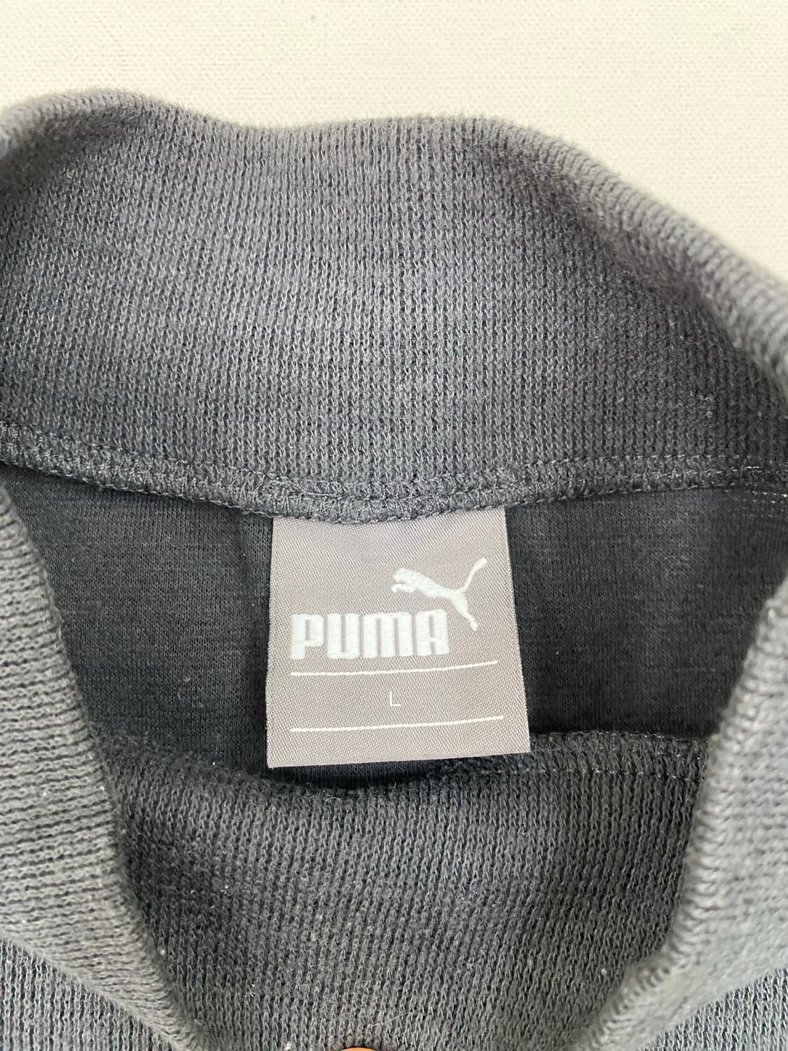 푸마 긴팔 티셔츠 차콜 그레이 (L) 상품이미지4