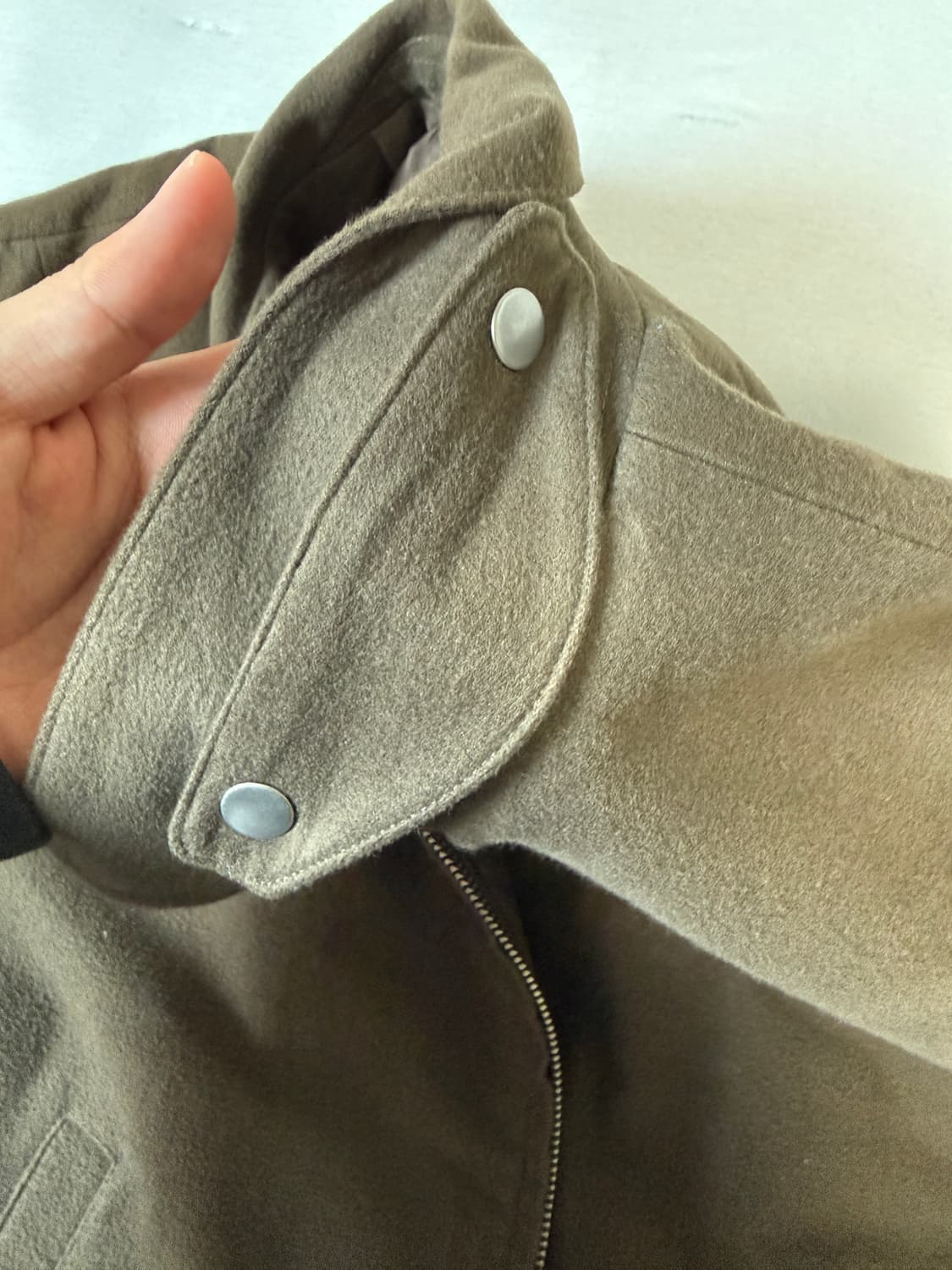 HAM cosier jacket olive (1) 상품이미지2