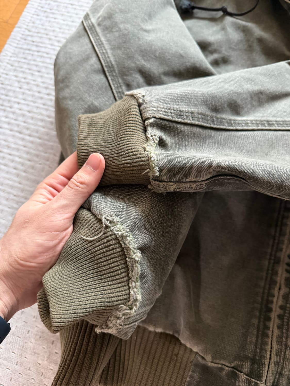 [XXL] 칼하트 j130 j68 샌드스톤 덕 액티브 자켓 모스 상품이미지2