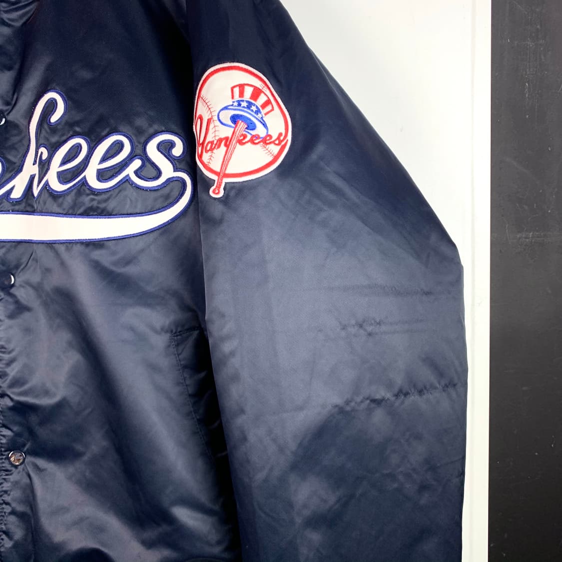 마제스틱 양키즈 나플라 오버사이즈 베이스 볼 점퍼 상품이미지7