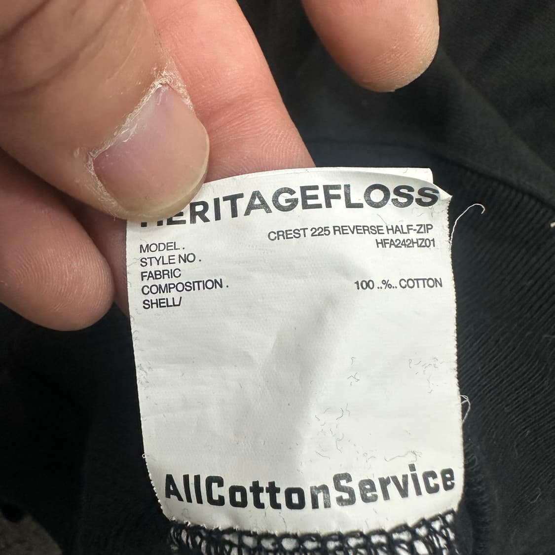 헤리티지플로스 풀오버 스웻셔츠 상품이미지4