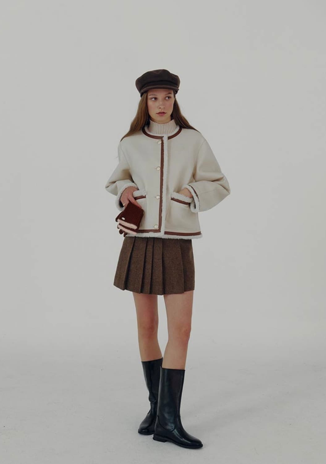 온앤온 스웨이드 점퍼코트(리버시블) 상품이미지7