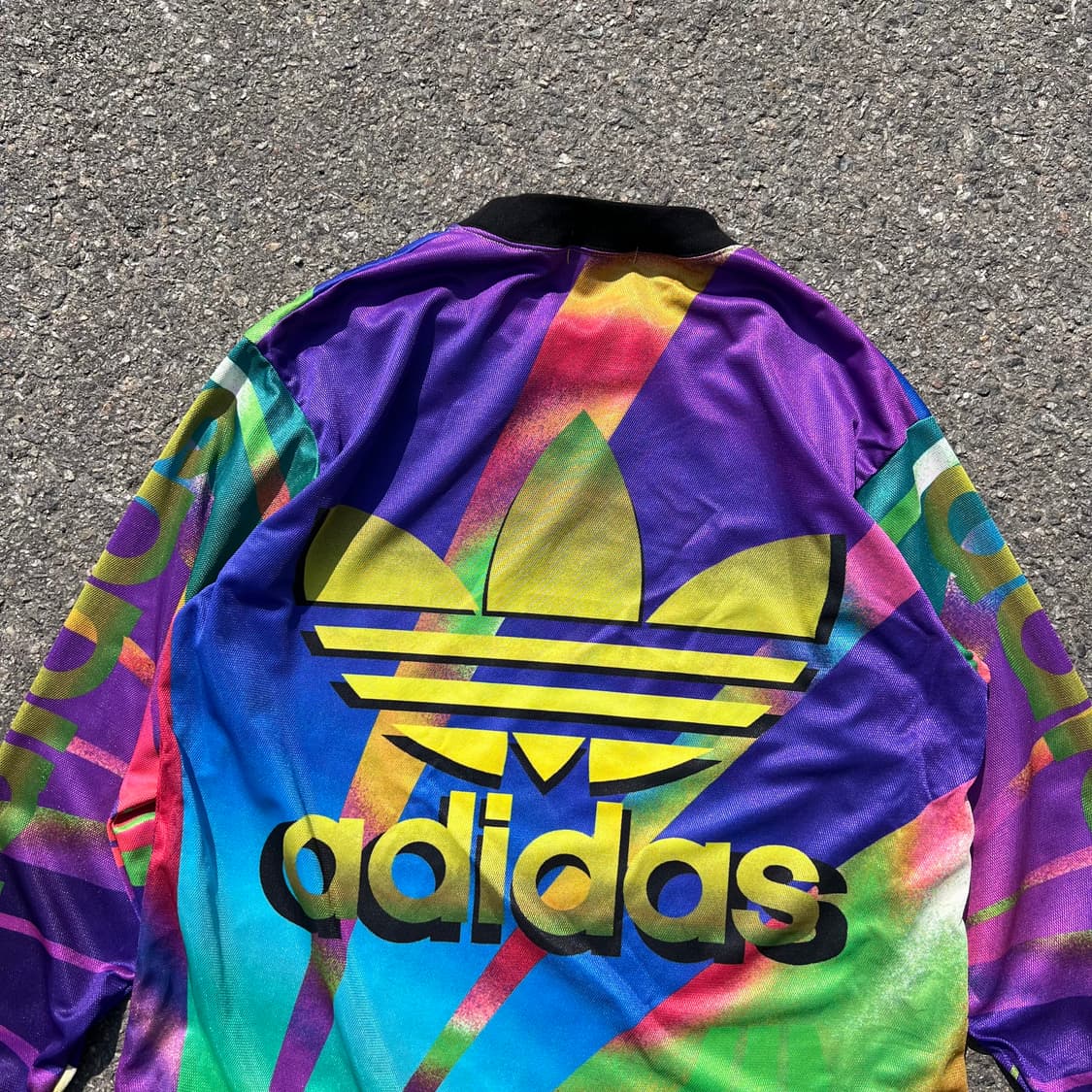 80‘s 아디다스 레인보우 롱 슬리브 상품이미지6