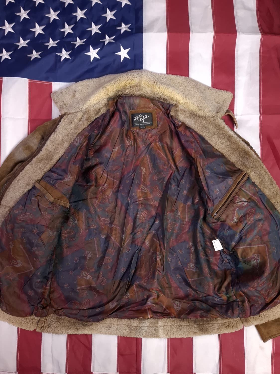 Qqq90's 국내산 리얼스웨이드 라이더자켓 상품이미지10