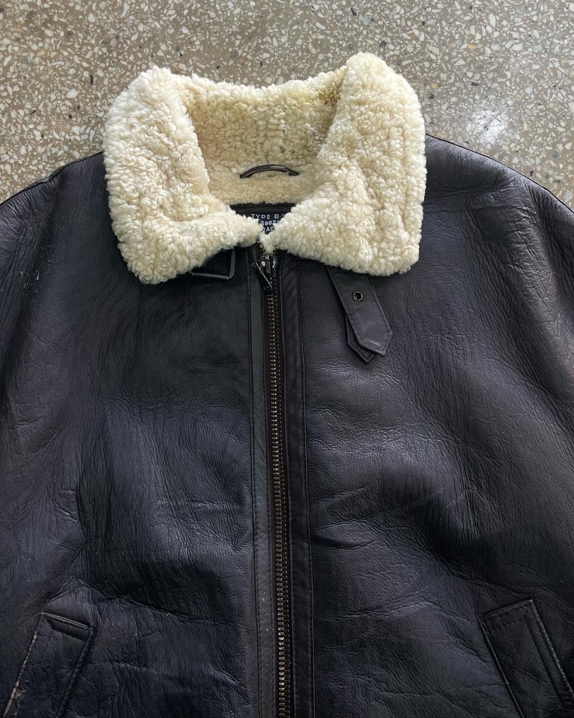 빈티지 밀리터리 b-3 무통 자켓 (105-110) 상품이미지2