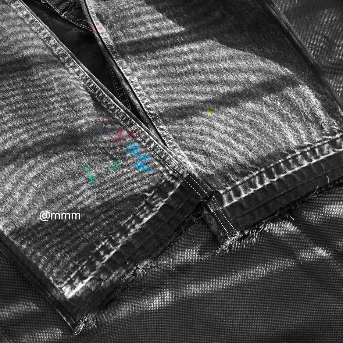 마르지엘라/스톤워싱 페인트 데님 상품이미지4