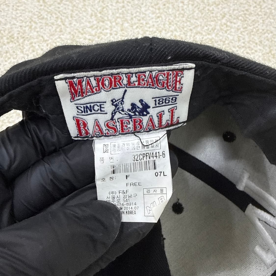 F MLB 지브라 LA 다저스 스냅백 0129T2 상품이미지4