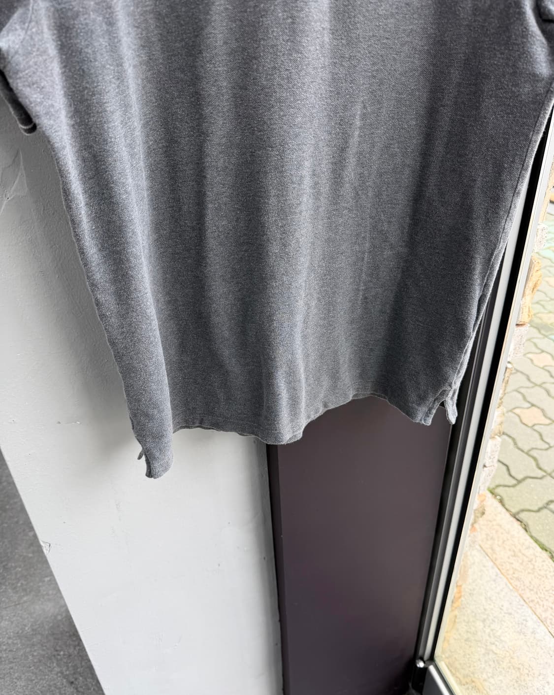 M/ 스톤아일랜드 자수패치 슬림핏 반팔 상품이미지4