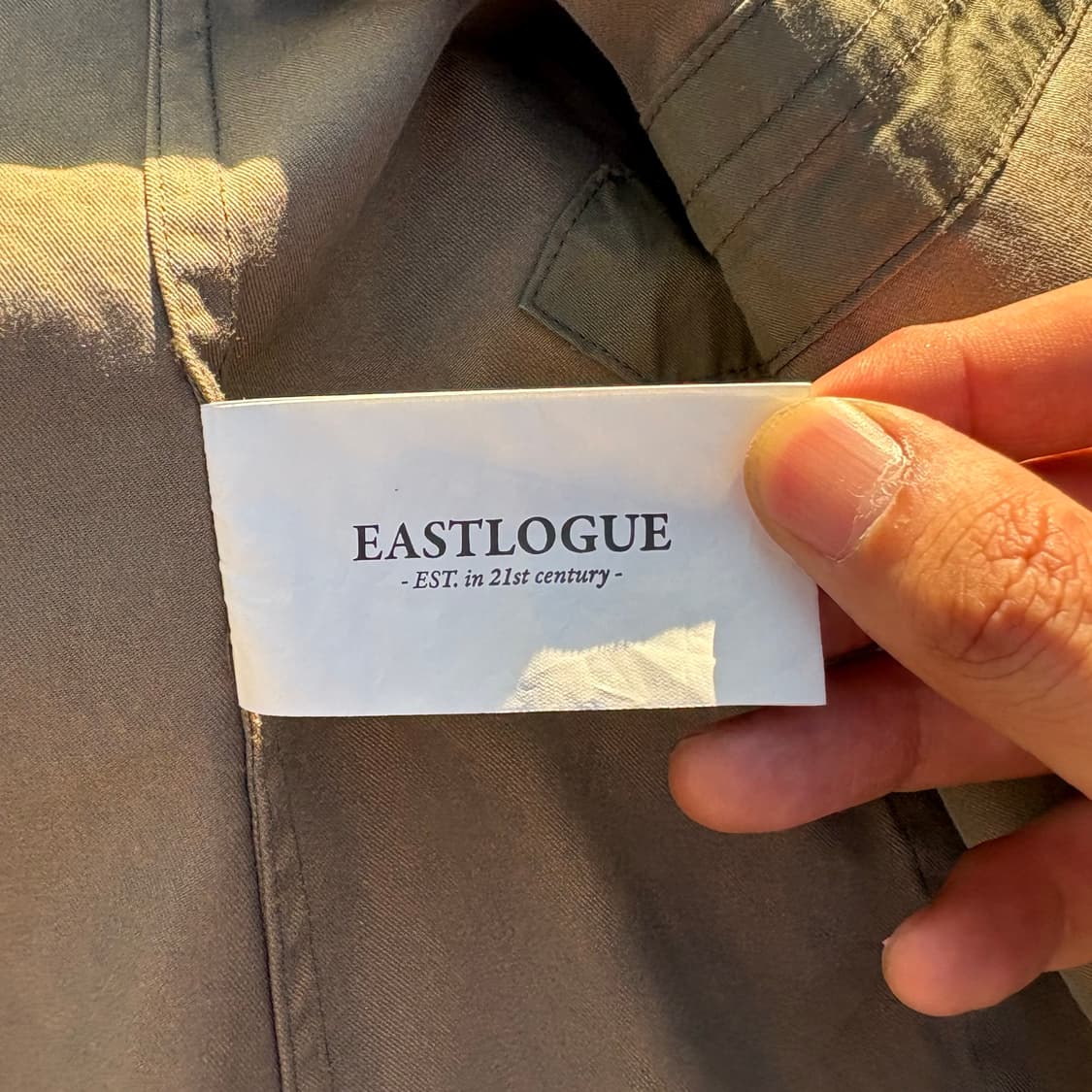 EASTLOGUE 이스트로그 올리브 솔라로 트레킹 자켓 상품이미지6