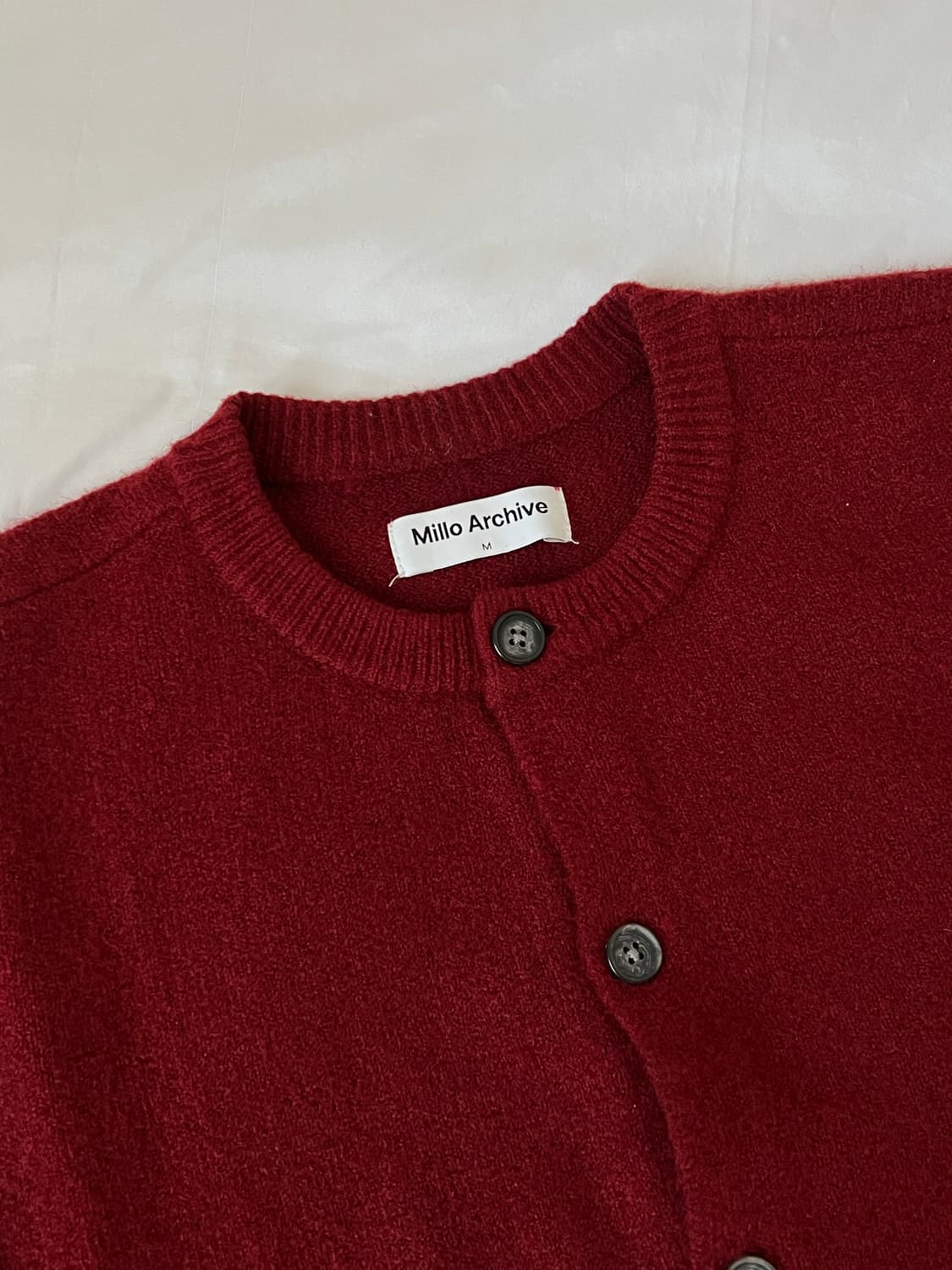 [M] 밀로아카이브 크롭 무브 가디건 상품이미지2