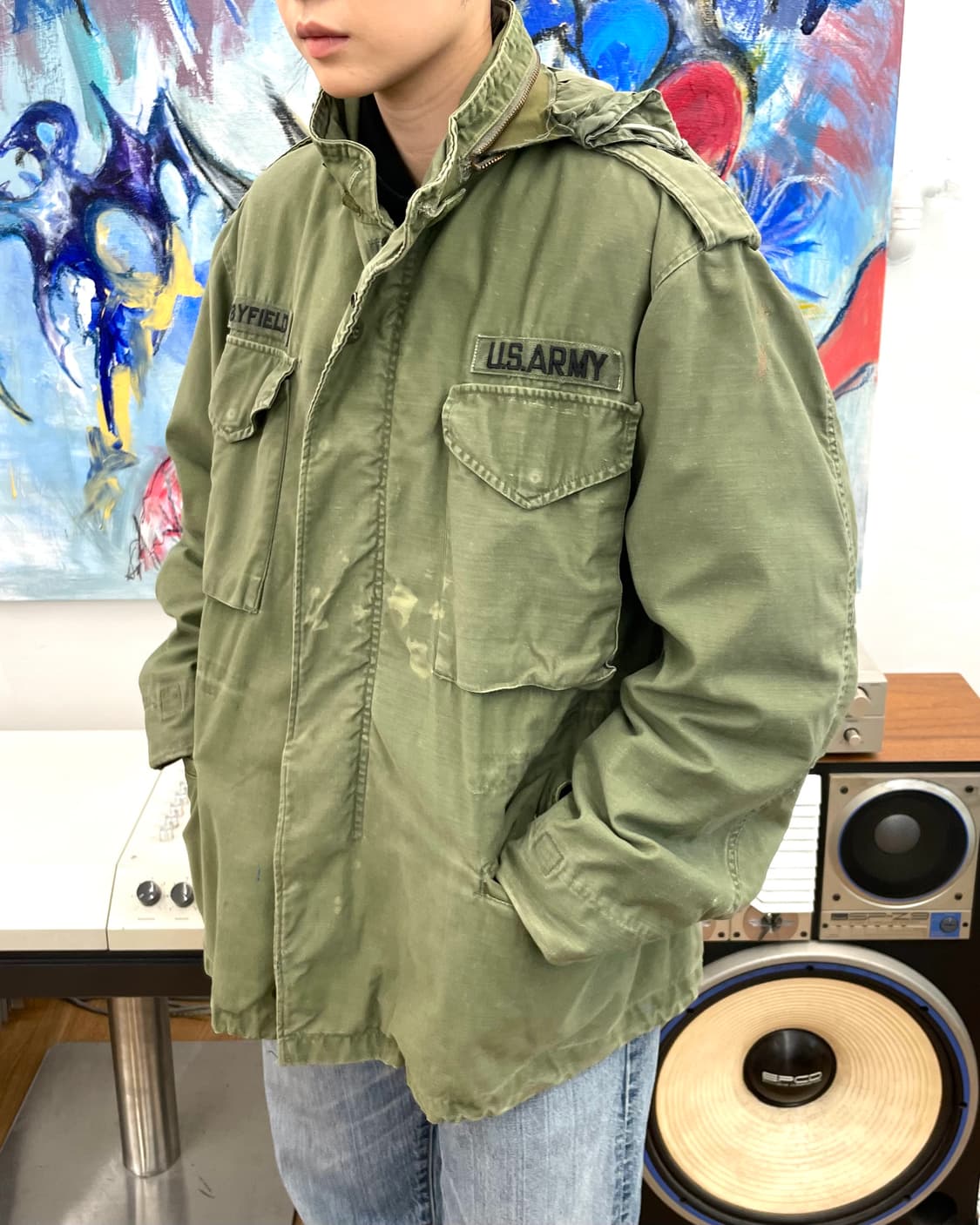 80s M65 필드 자켓 상품이미지5