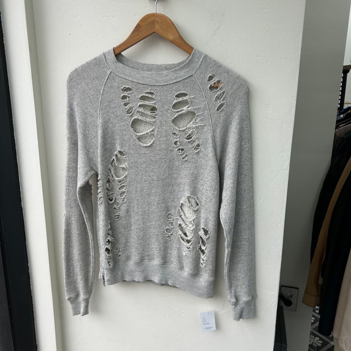 16151 - R13 알써틴 디스트레스드 스웻셔츠 상품이미지2