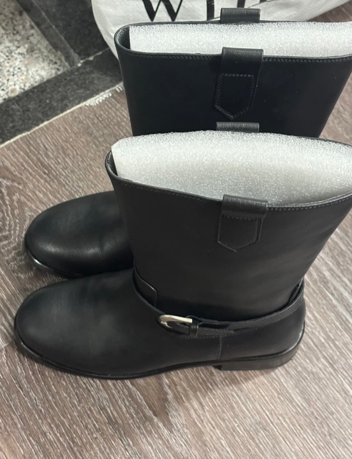 코모레비뮤지엄 미들부츠 상품이미지4