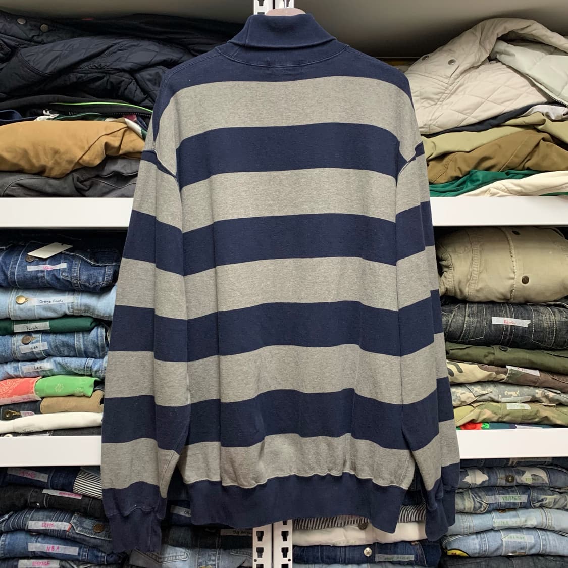 [XL] 폴로 랄프로렌 블록스트라이프 폴라넥 스웻셔츠 상품이미지3