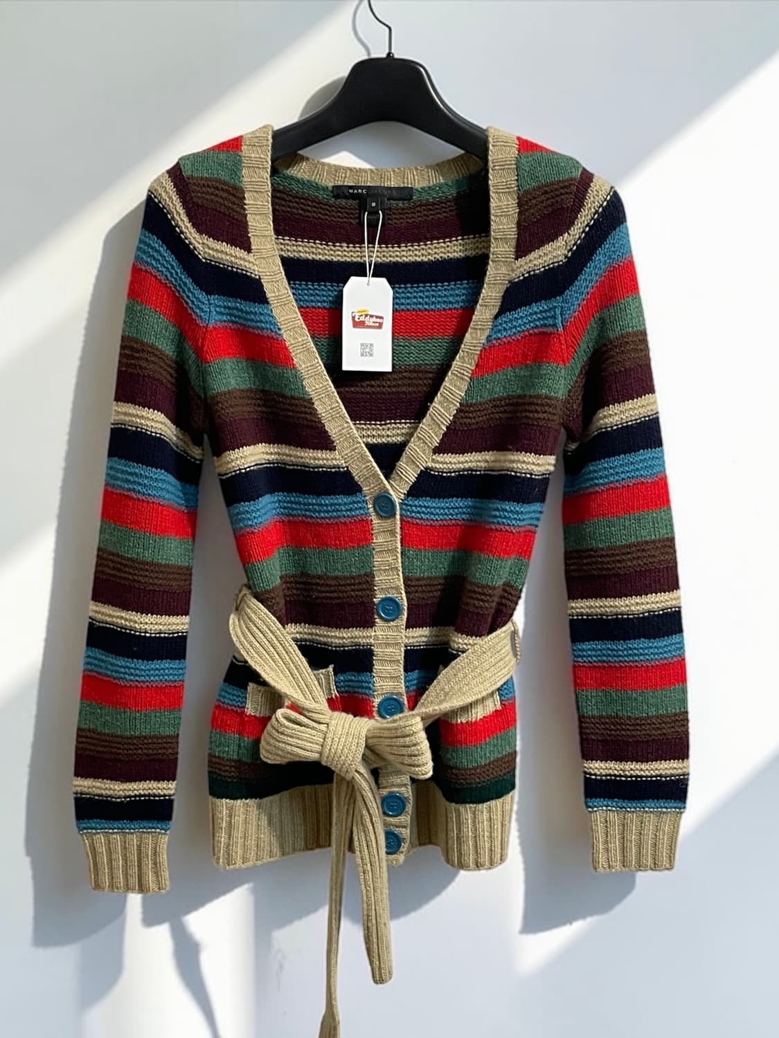 마크 제이콥스 스트라이프 니트 가디건 상품이미지1