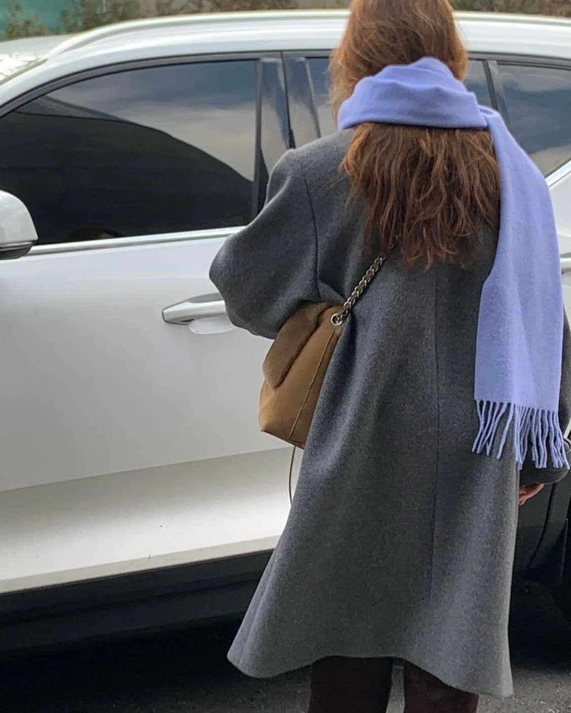 (미개봉) 미닛뮤트 페블 체인백 무스탕 베이지 상품이미지3