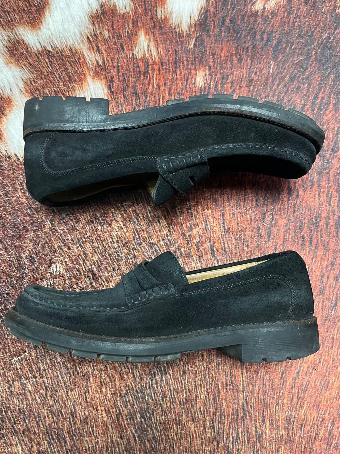 [7] 발리 SPIEZ 스웨이드 블랙 페니로퍼 상품이미지2