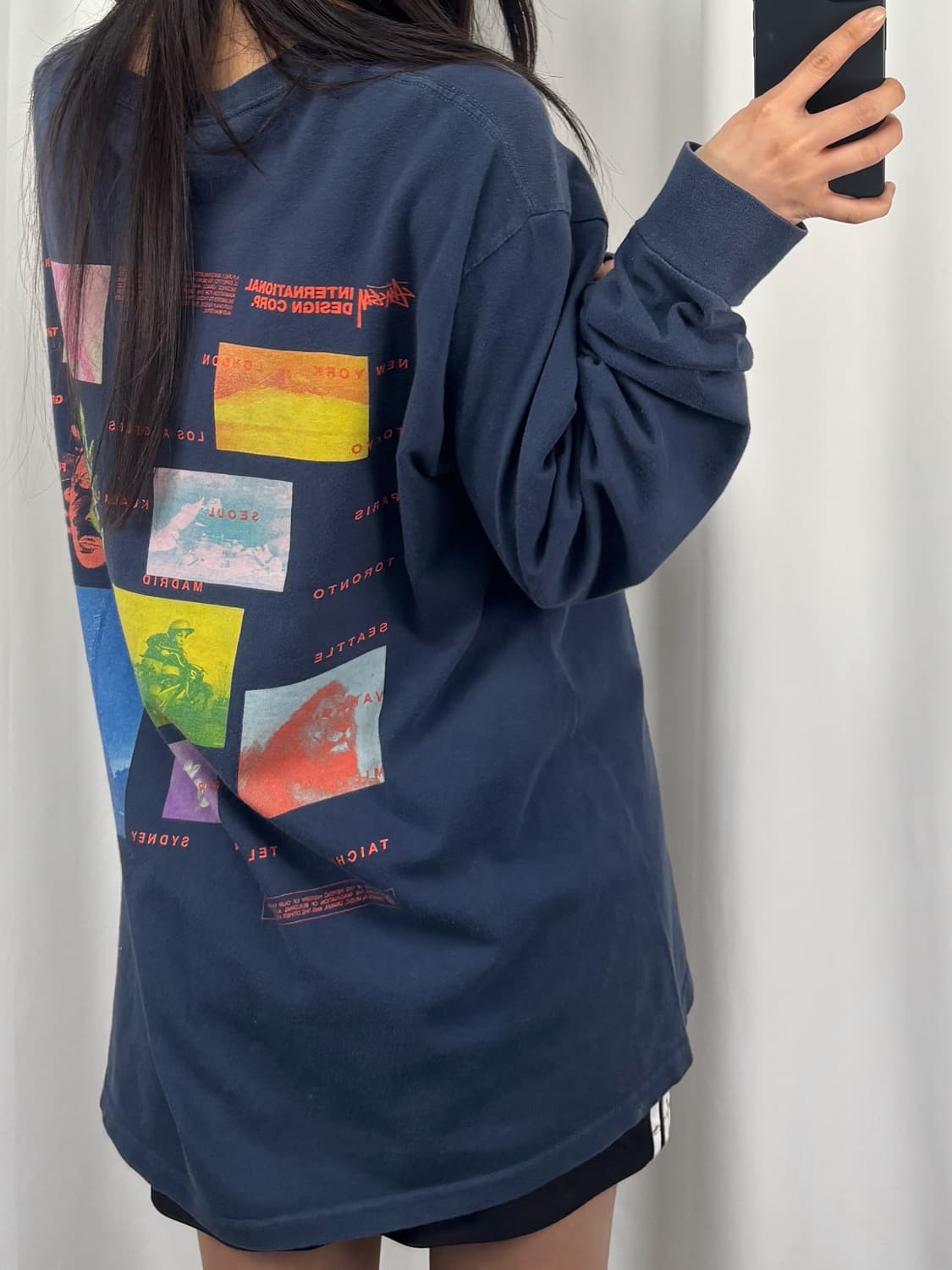 스투시 great future 인터내셔널 롱슬리브 상품이미지4