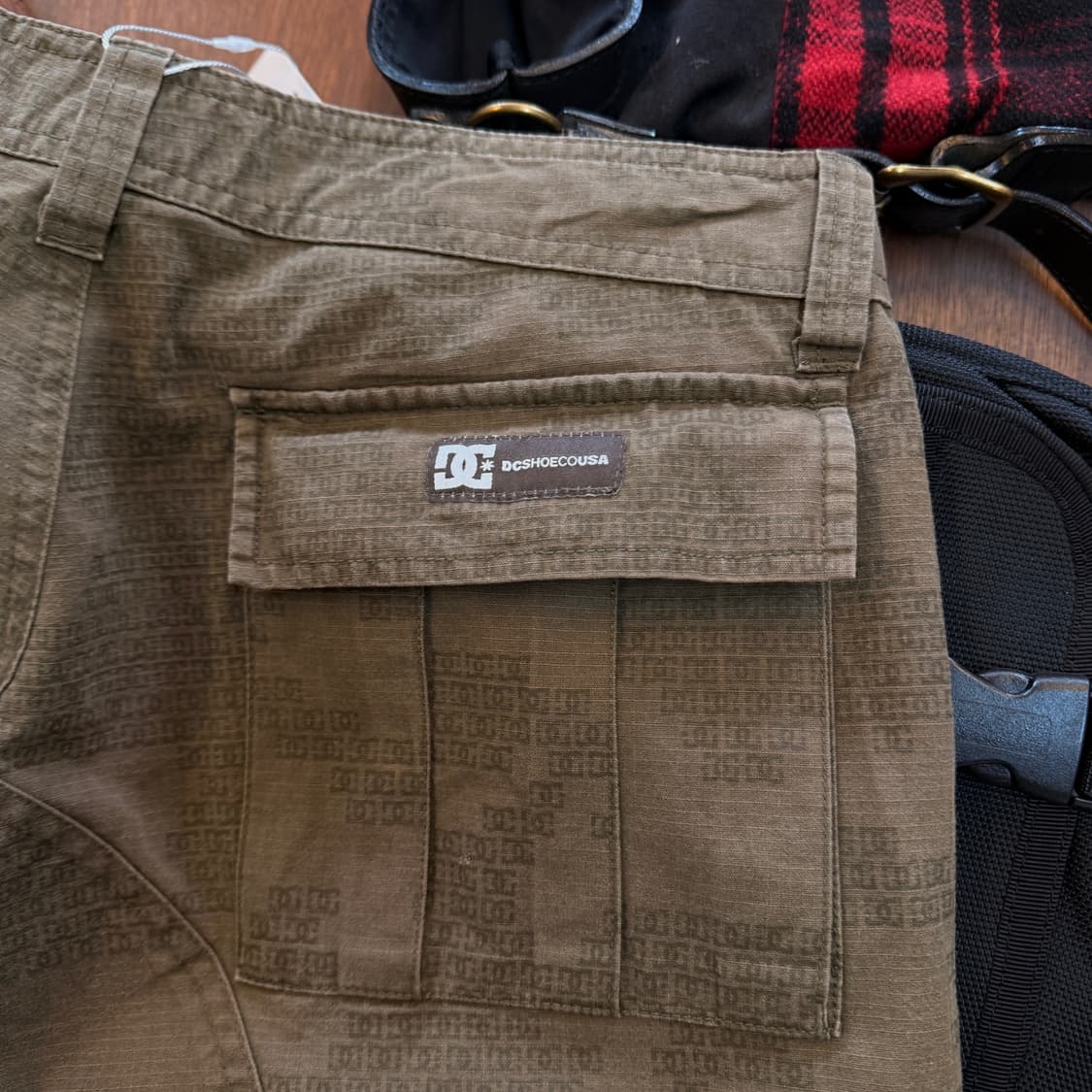 DC 슈즈 DC로고 립스탑 밀리터리 카고 팬츠 30 상품이미지8