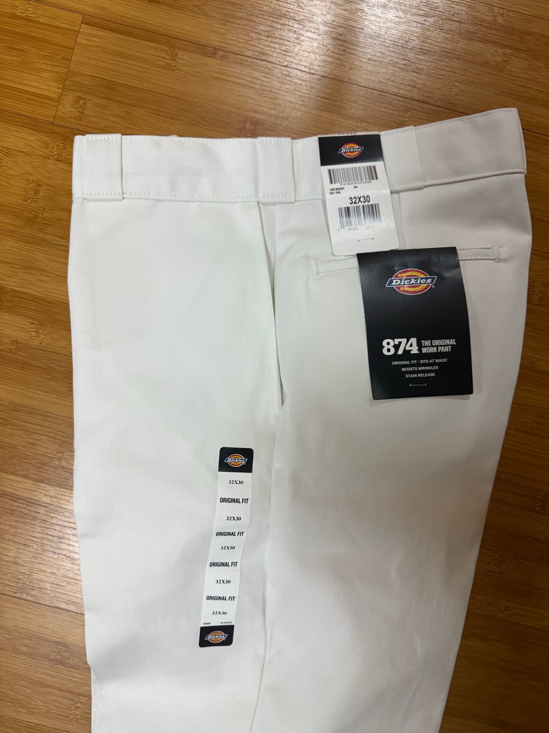 디키즈 874 화이트 32x30 상품이미지2