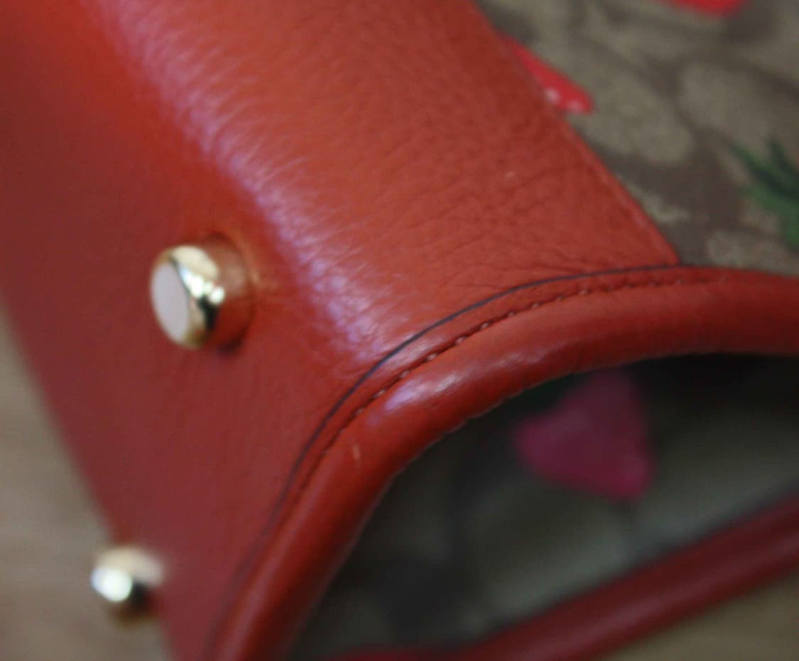 B-10518/코치 정품 여성용 스트로베리 뎀프시 토트&크로스백 상품이미지5