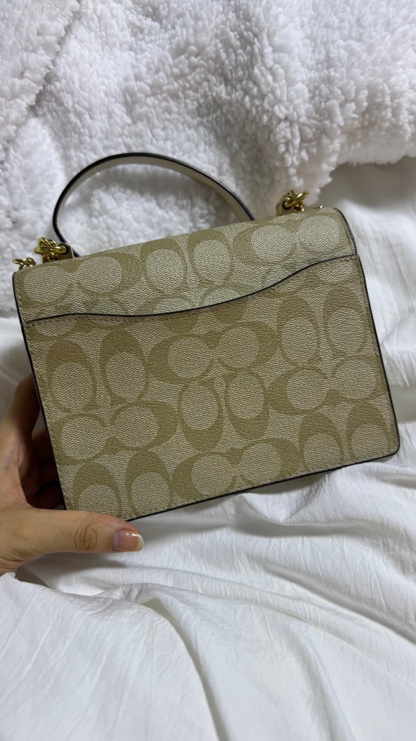 코치 숄더백 베이지 상품이미지3